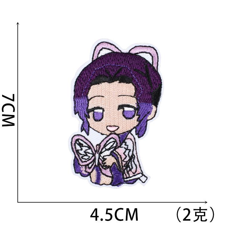 Computer Embroidery Label Cartoon Embroidery Cloth Sticker Animation Character Diy Decorative Patch Sticker Ironing Embroidery Chapter Boy