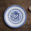 6-10 inch Jingdezhen Retro Blue and White Porcelain Dragon Dinner Plates Ceramics Dish Steak Plate Food Holder Kitchen Tableware