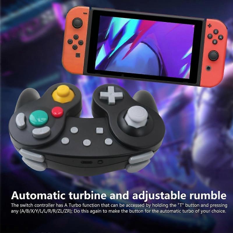 Game-cube Controller for Switch Nintendo,Wireless Game-cube Switch Pro Controller for Nintendo Switch/PC/Steam,6-Axis Gyro Motion