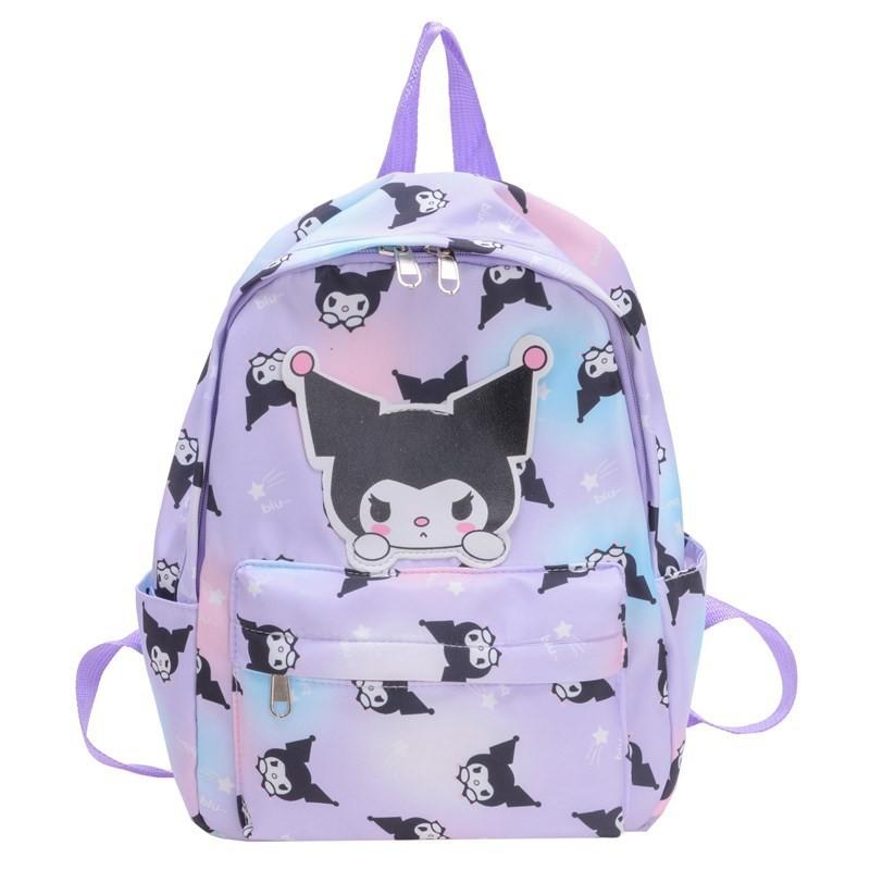 Adorable Cartoon Lightweight Backpack For Kids Comfortable Nylon Material