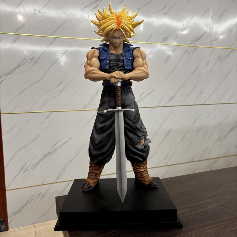Jt Statue Dragon Ball Infinite Z Warrior Gk 2% Trunks Anime Figure 53cm Super Saiyan Action Doll Collection Large Mode Toy Gifts
