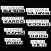 ZDVK6 Car Styling Emblem Body Trunk Sticker Decal Exterior Accessories For Skoda Fabia Kamiq Karoq Kodiaq Octavia Rapid Superb YETI