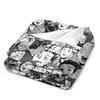 Tendou Satori Manga Panels Throw Blanket Decorative Sofa Blankets valentine gift ideas