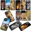 Lion Art Cover Phone Case for Motorola Moto G04 G13 G14 g45 G22 G23 G20 G32 G34 G35 G64 G82 G84 G53 G60 G72 E14 E15 E13 E22 E20