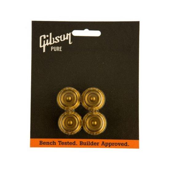 Gibson PRHK-020 Top Hat Knobs Gold (4Pkg)