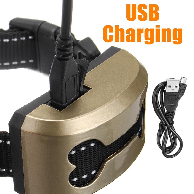 Control Stop Barking Waterproof Ultrasonic Training Collars Rechargeable Pet Anti Bark Collar