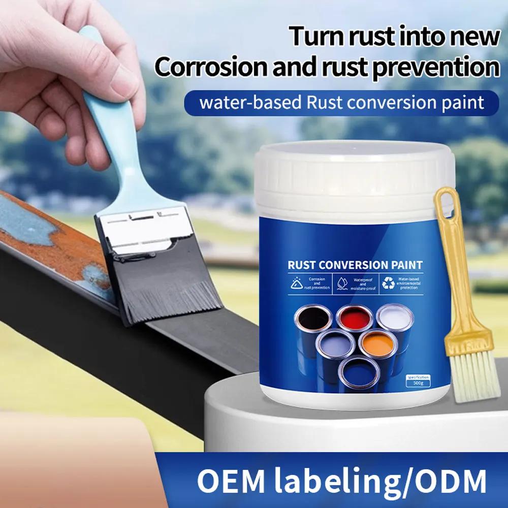 300g Water Based Rust Proof Paint Household Metal Waterproof Rust-proof Wear Resistant Refurbishment Multi-color Optional Paint