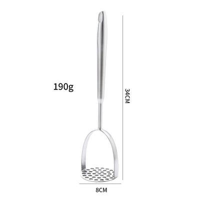 ZISIZ 304 Stainless Steel Potato Masher