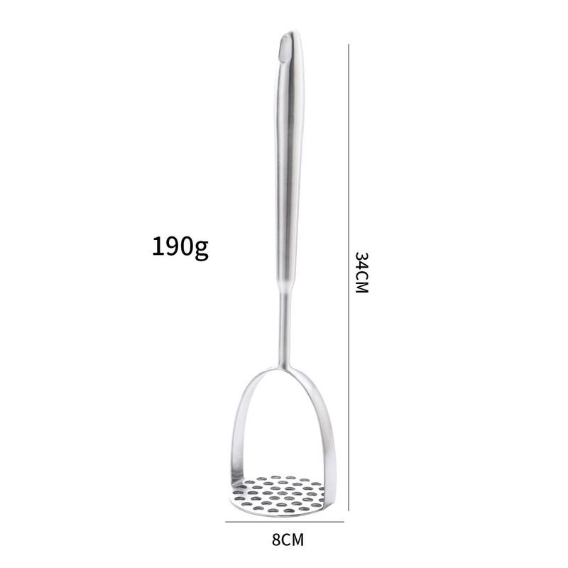 ZISIZ 304 Stainless Steel Potato Masher