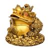 Feng Shui Kupfer Gold Kröte Ornament Ruyi Gold Kröte Dreibeinige Kröte Wohnzimmer Geschäft Schreibtisch Dekoration