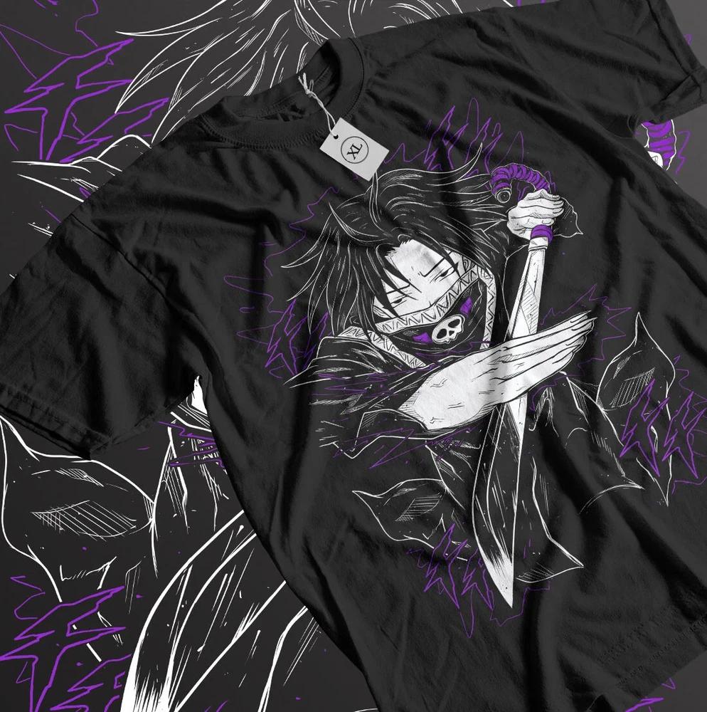 Anime Hunter X Hunter Feitan Graphic Black Tshirt All Size S