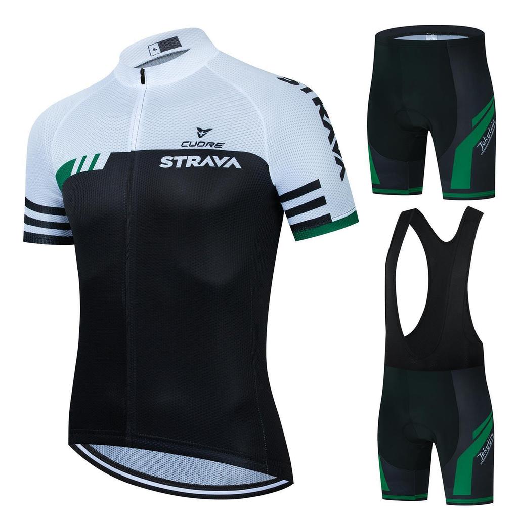 2026 Summer Suit Breathable Cycling Suit Cycling Suit Short-sleeved Suit Men's and Women's Quick-drying Breathable Cycling Suit Overalls