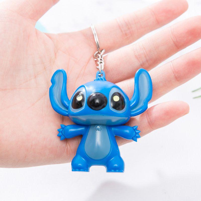 

Lilo And Toys Cartoon Movie Led Keychains Lighting Children For синий