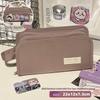 Kawaii Pencil Case DIY Set Cute Korean Stationery Supplies Pen Pouch School Desk Organizer Large Capacity Waterproof