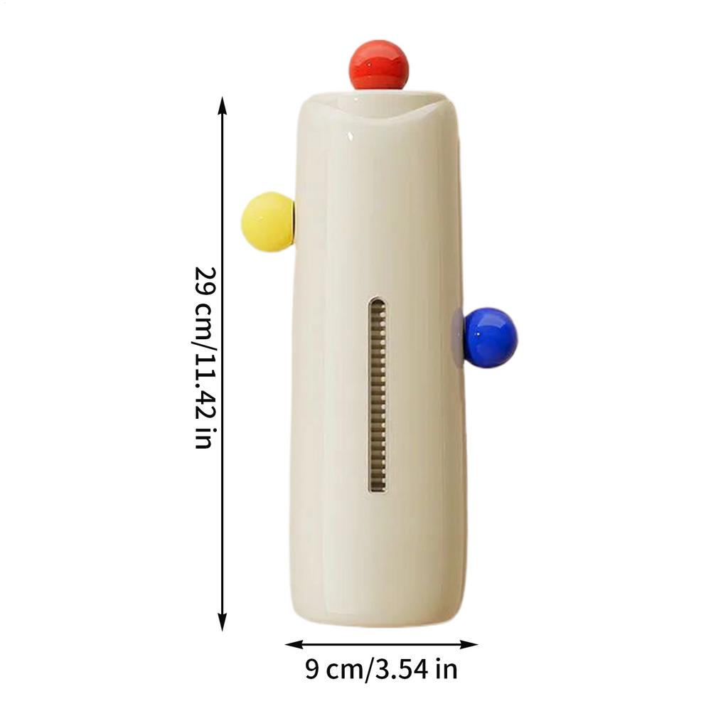 Cup Organizer Dispenser Pull Type Paper Cup Organizer Large Capacity Wall Mounted Teacups Dispenser For Apartment Dormitory
