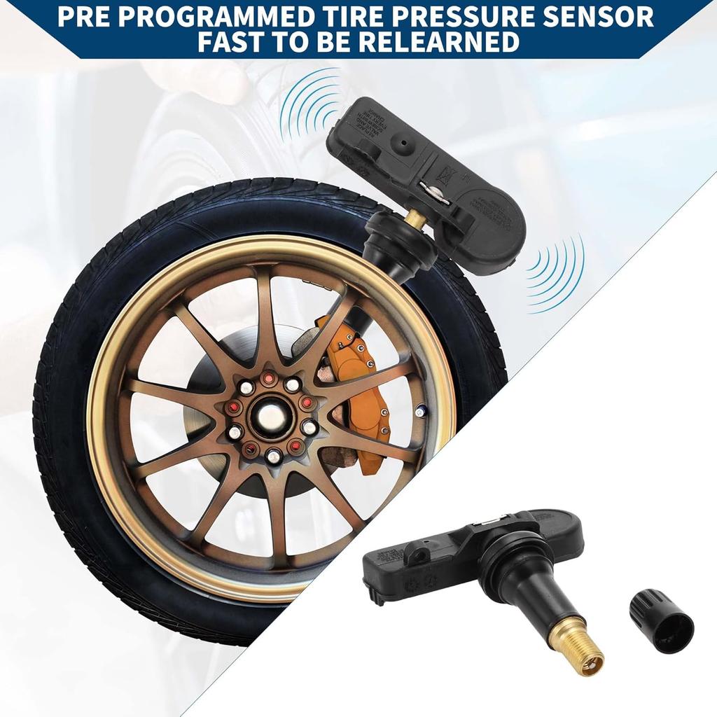 No.9L3Z1A189A/DE8T1A180AA Tire Pressure Sensor for Ford Escape 2009-2019 Tire Pressure Monitoring Sensor 1 Pc