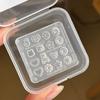 3 Piece Set Cute Cat Cream Bear Cookie Butterfly Knot 3D Nail Art Silicone Molds Decoration Moulds for Beauty Nail