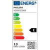 Pack de 6 ampoules led - philips - e27 - 60w - transparentes - blanc froid - verre