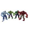 4ks/sada Marvel Avengers 2 Hulk PVC Akční Figurka Hračky Módní Ozdoba GK Model Sběratelská Dekorace Dětský Šarm Narozeninový Dárek