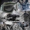 Tactical Goggles Anti Fog Military Glasses for Cycling Hunting Weeding, Khaki