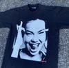 Björk T-Shirt, Björk Schwarzes Kurzarm Baumwoll Unisex T-Shirt Nachdruck S-5XL