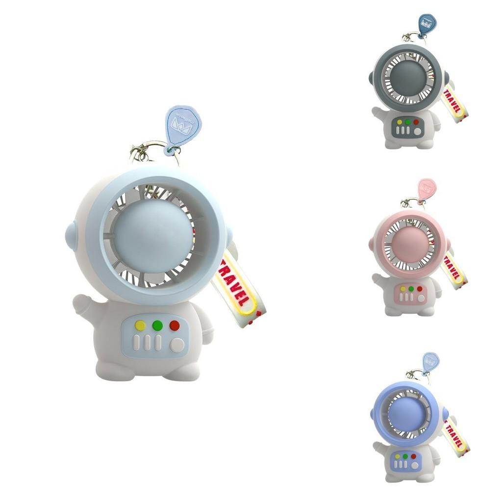 Mini Astronaut Cartoon Student Handheld Small Fan Usb Portable Small Fan