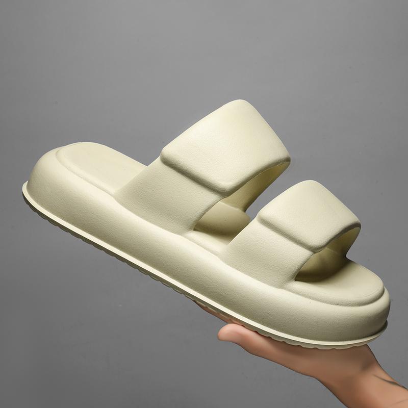 Big Size 40-45 Summer Platform Luxus Boy Couple's One Word Outdoor Sand Beach Sandals House Slippers Men's Shoes Free Shipping