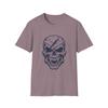 Gothic Skull Horror Monster Fang Evil Dark Undead Unisex Softstyle T-Shirt