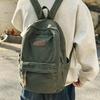 Junior Senior High School Student Schoolbag Women's Large Capacity Travel Backpack Men's Canvas Backpack
