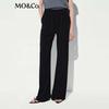 MO&Co. Women's Lightweight Athletic Mid-Low Waist Flared Pants