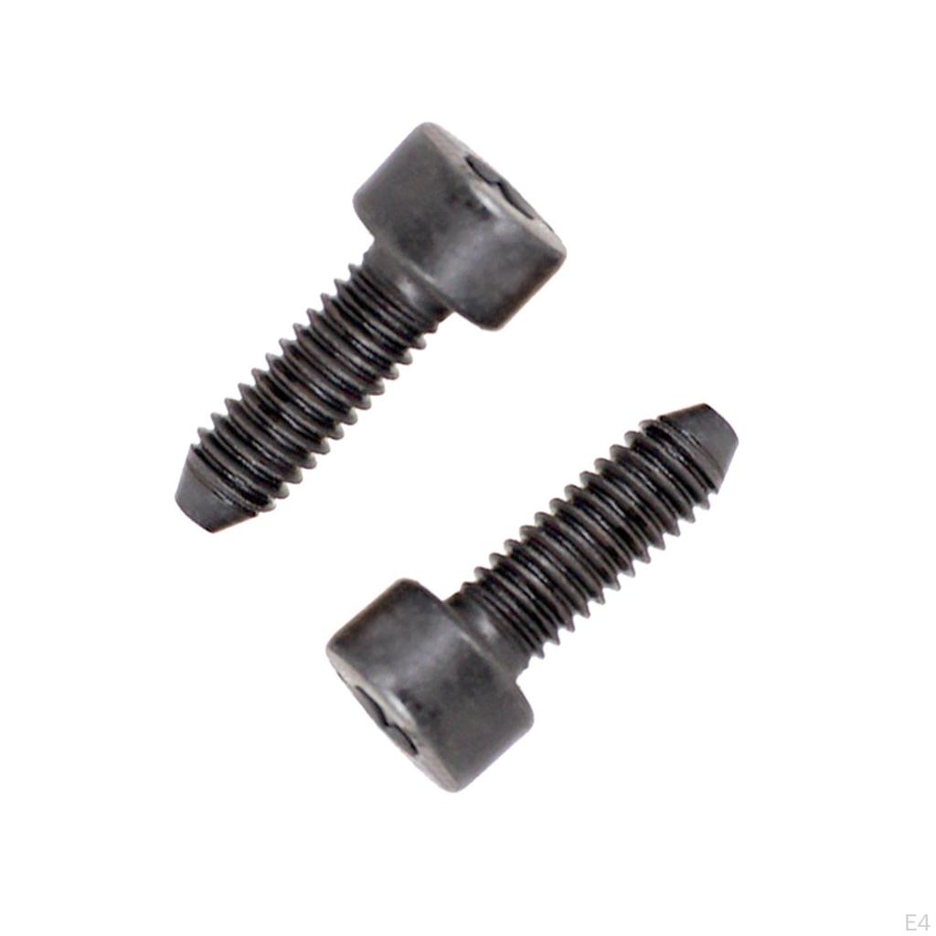 6 Stück Gitarrensteg-Sattelschrauben, Sechskant-Metall für Tremolo, Schlagbretthalterung