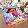 Dora Explorer Floor Mat Design for Kitchen Playrooms Entryway Decorate room Anti-slip Rug Office home decor