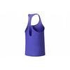 SAUCONY Solid Color Round Neck Sleeveless Vest Women Tops Bright-Blue SC1230010DY-BL65