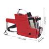 Price Gun Price Numerical Tag Gun Handheld Pricing Labeller MX-6600 Plastic Label Maker for Retail Shop Grocery Store
