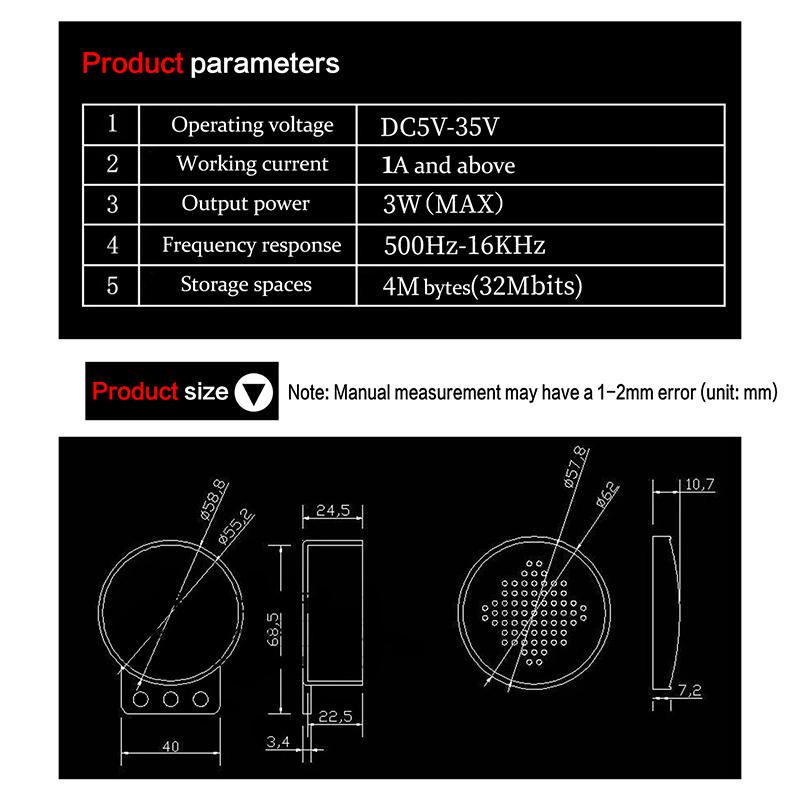 Auto Start Voice Custom 4-Kanal Trigger Voice Speaker Modul Soundalarm Rückfahrhupe Elektronisches Kit