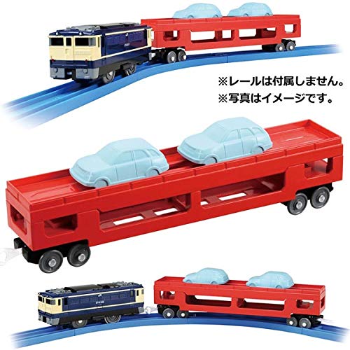 Takara Tomy "Plarail S-34 Car Transport Train" Train Toy, Ages 3 and Up, Meets Toy Safety Standards, PLARAIL TAKARA TOMY