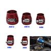 1pc AN4 AN6 AN8 AN10 AN12 Car Hose Finisher Clamp Universal Hose Clamps  Radiator Modified Fuel Pipe Clip Buckle Oil End Finishe