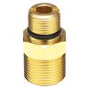 2Pcs Aluminum Water Outlet Fittings With O Rings Seals Water Outlet Fitting For High Pressure Washing Pumps Connection