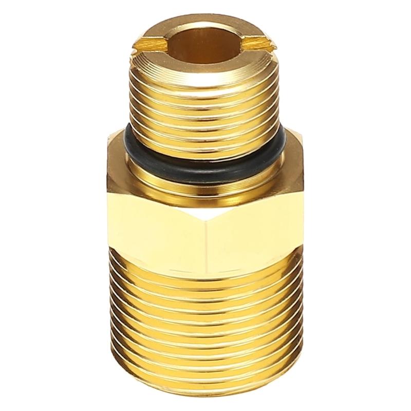 2Pcs Aluminum Water Outlet Fittings With O Rings Seals Water Outlet Fitting For High Pressure Washing Pumps Connection
