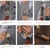 Champagne Opener Professional Wine Corkscrew Cork Bottle Openers Vintage Style Rack Pinion Gadgets Universal Camping Bar Tools
