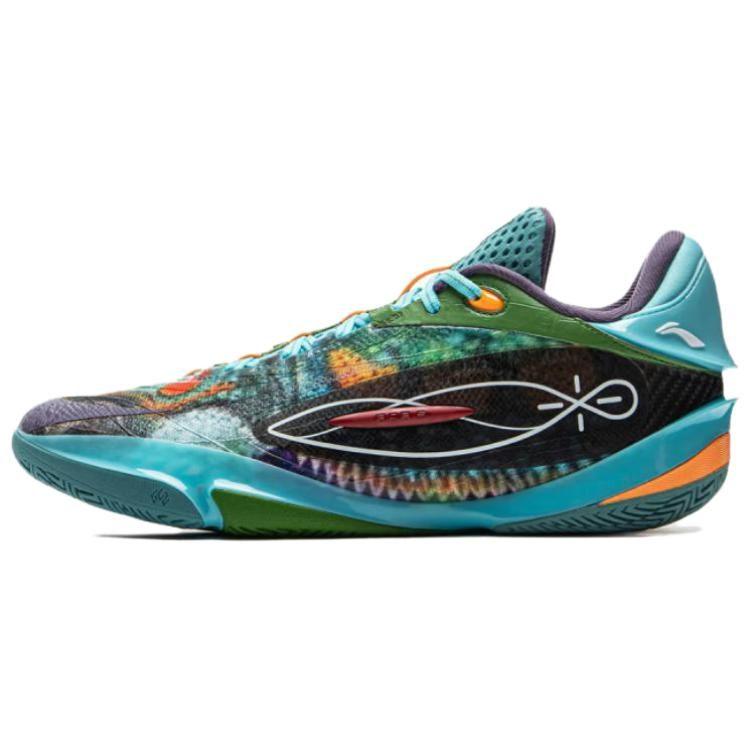 Li Ning Wade 808 5 ULTRA Amortiguación Antideslizante Resistente a la Abrasión Soporte Rebote Agarre Caña Baja Zapatillas de Baloncesto ABAV015-5