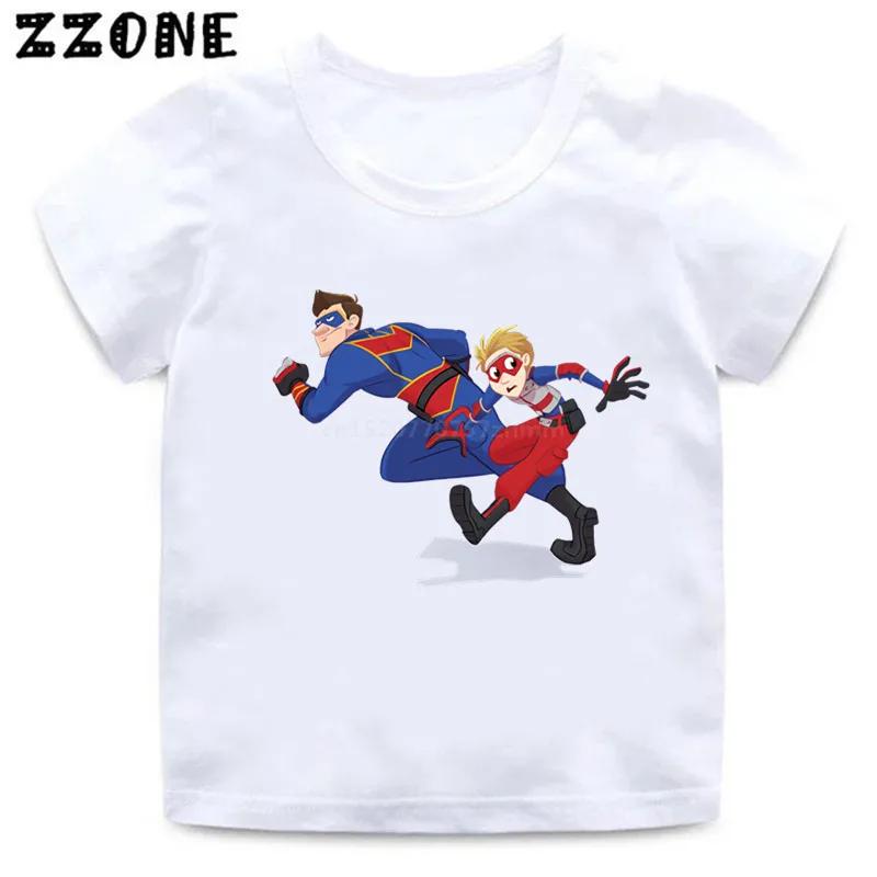 Henry Danger Kreslená Dětská Trička Pro Malé Kluky Ležérní Vtipné Tričko Dětské Letní Streetwear Vrchní Díly