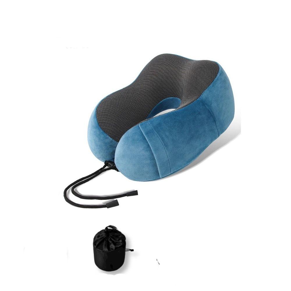 Soft U Shaped Neck Pillow Lightweight Travel Neck Guard Pillow  Healthcare Bedding