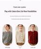 Women's Cashmere Sweater Cardigan - Warm, Stylish, Loose-Fit for Autumn Winter