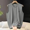 Pánské prodloužené rychleschnoucí tílko bez rukávů, prodyšná letní ležérní vesta (5XL-13XL)