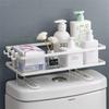 1Pcs Multifunctional Toilet Storage Rack Single Layer Bathroom Shelf New Shampoo Tray
