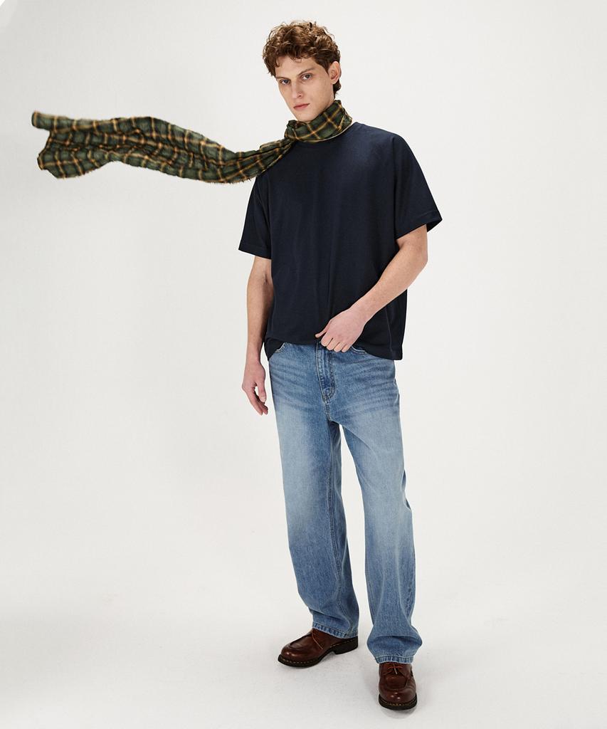 SHIRTER Dolman Sleeve T-Shirt (Navy)