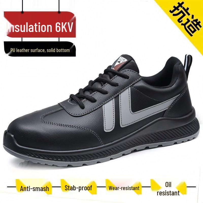 Yudu Steel Toe Puncture-Resistant Safety Shoes