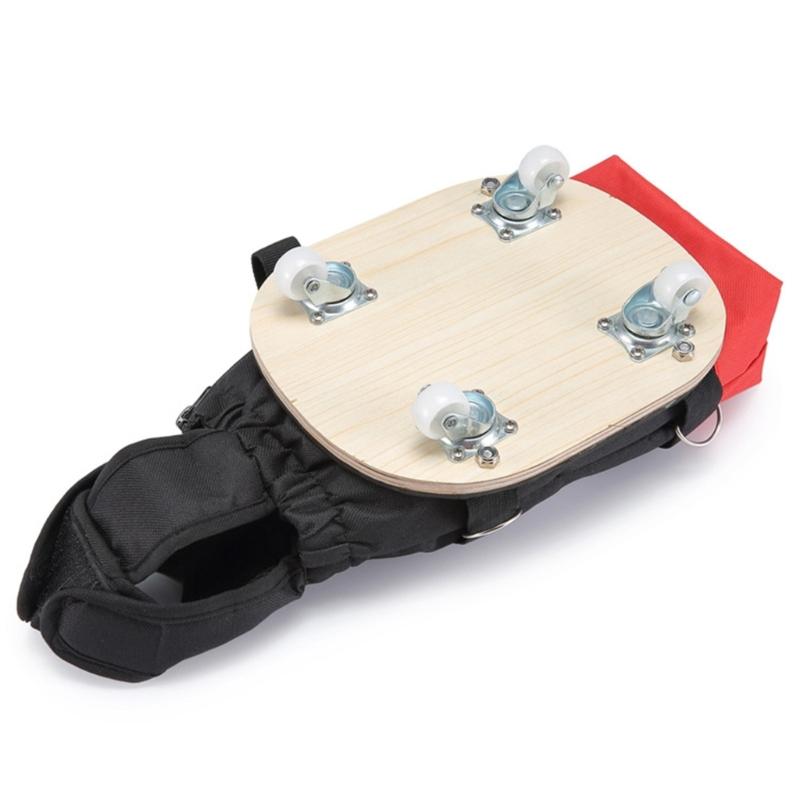 Indoor Dog Wheelchair Alternative for Paralyzed Pet Pet Scooter Wheelchair Dog Drag Bag for Protects Chests and Limbs