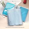 Large Transparent Dustproof Organizer for Nail Art Printing Steel Plate Book Sticker Card Efficient Storage Tool